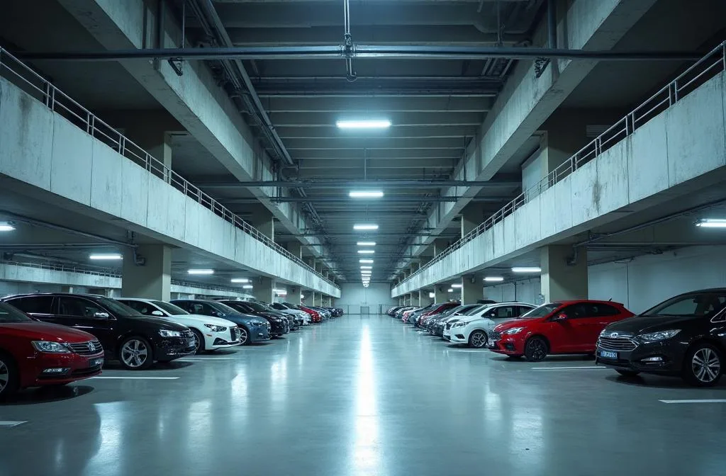 Car Park LED lighting solutions from EOS
